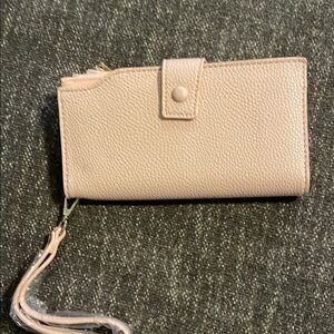 Elegant Pink Leather Wallet